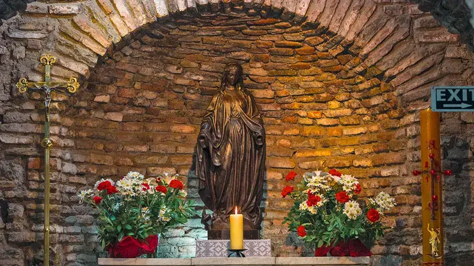 House of Virgin Mary near Kusadasi and Ephesus